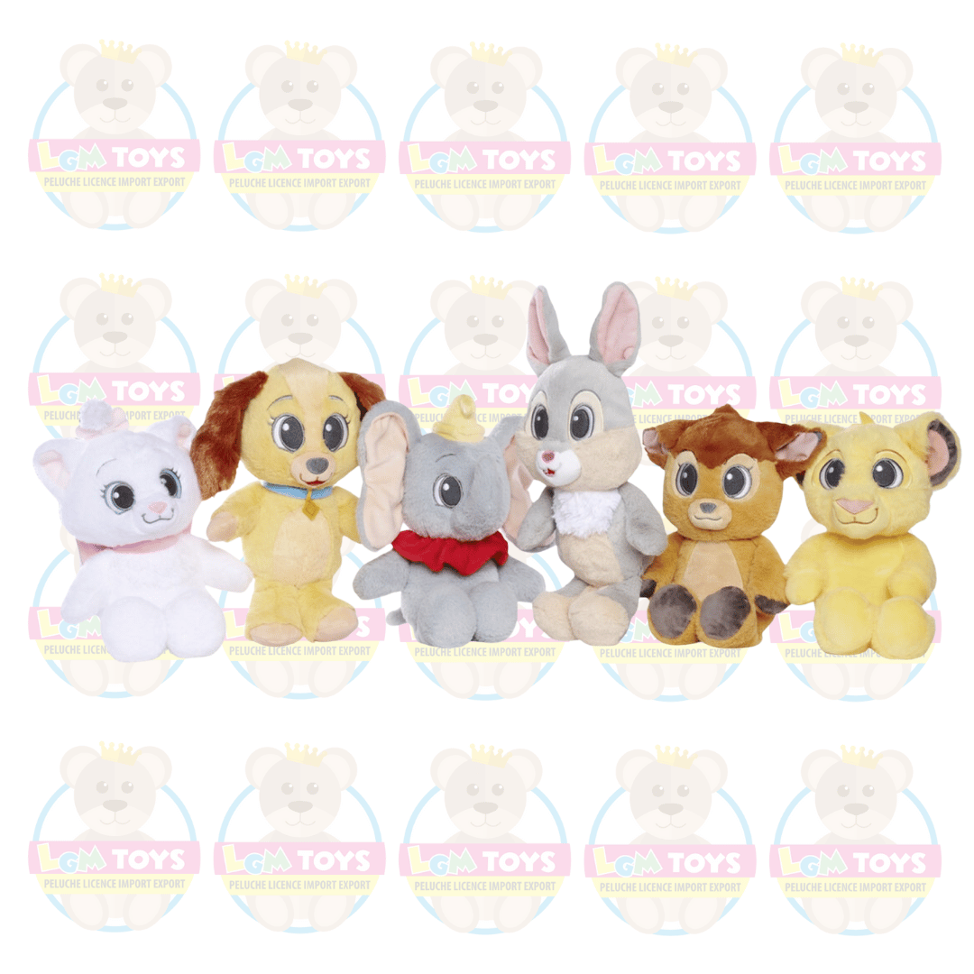 Disney Animaux Flopsies 25 cm 6 assortiments